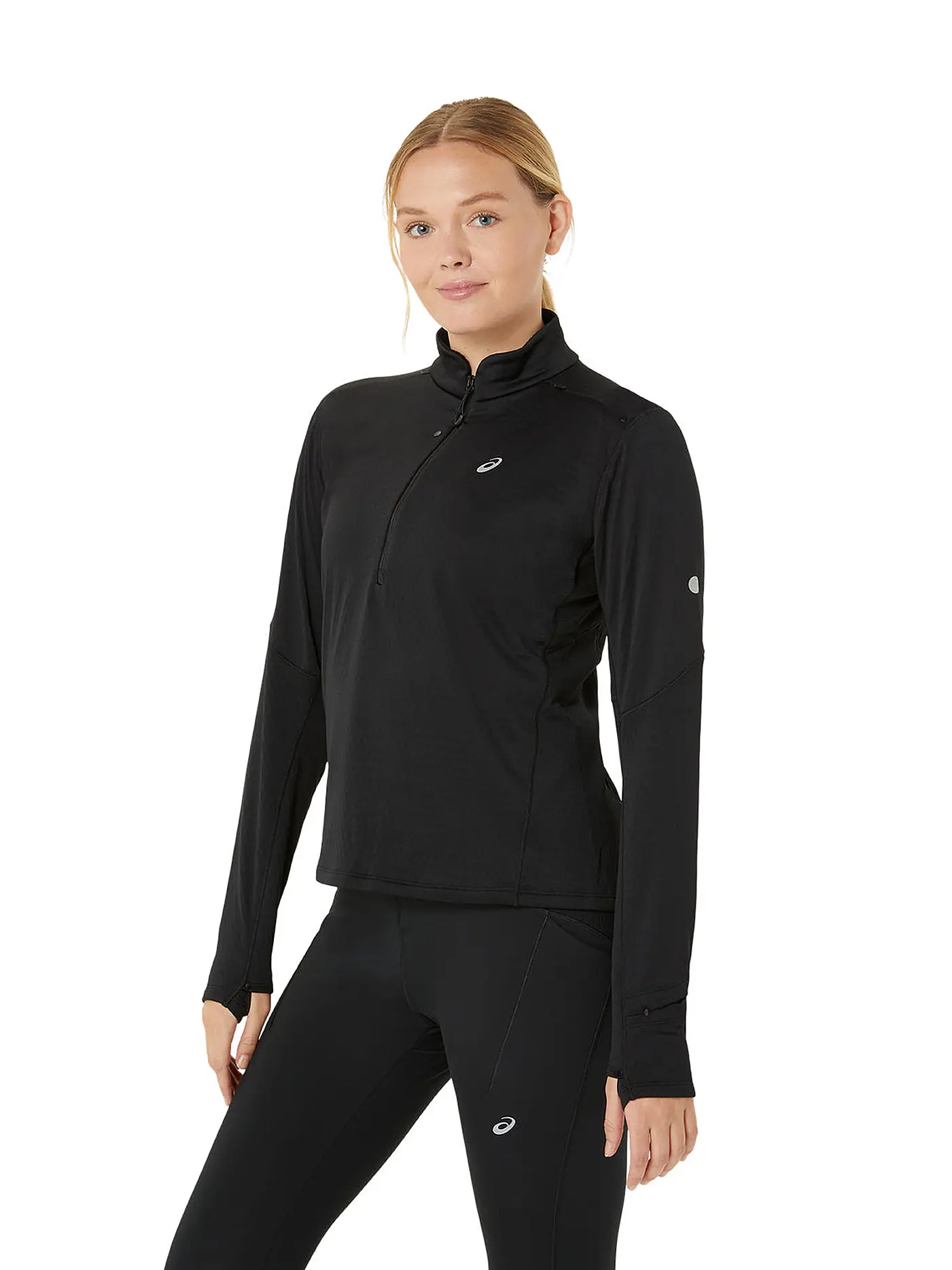 ASICS | Damen Laufshirt Road Winter 1/2 Zip | 